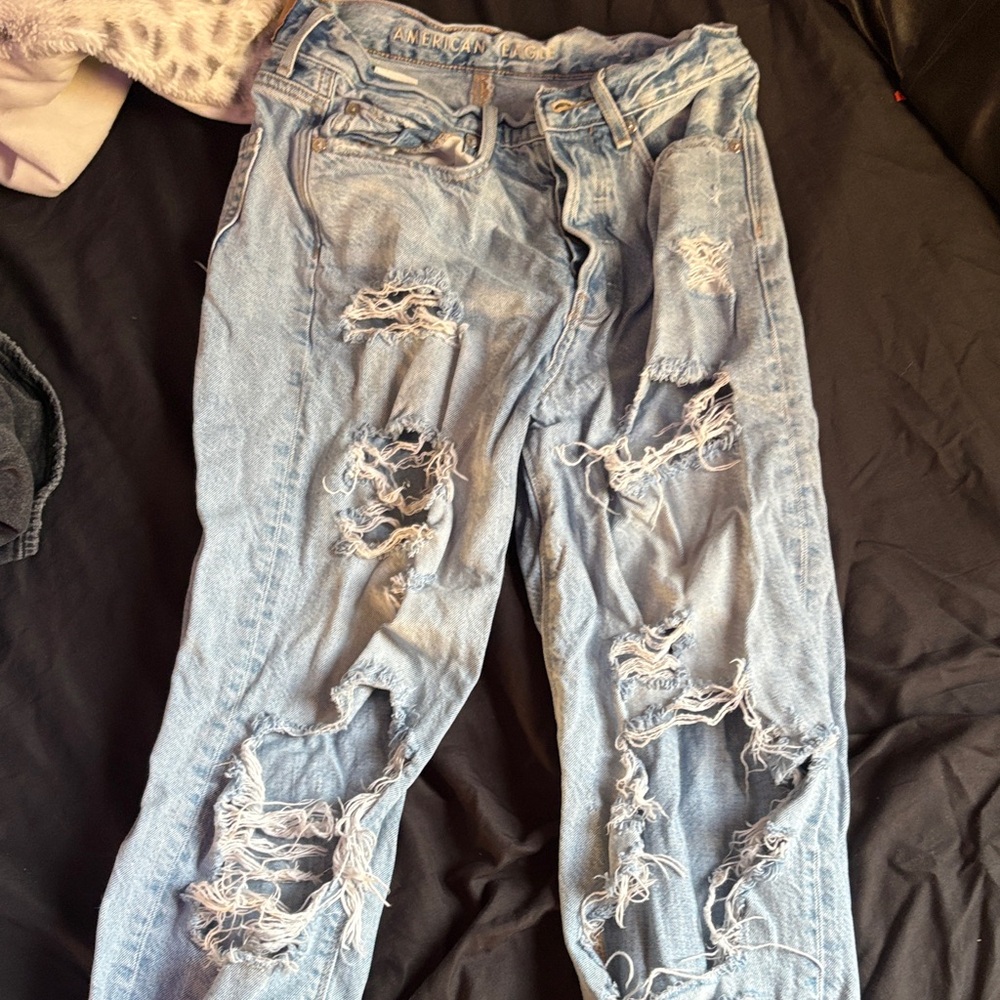American Eagle Outfitters Light Blue Denim